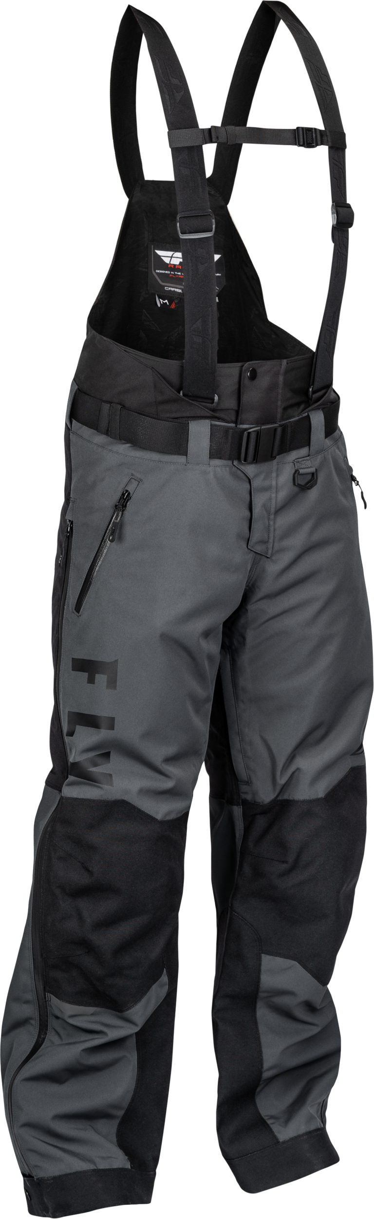 Fly Racing Carbon Bib Black/Grey Lg 470-6202L