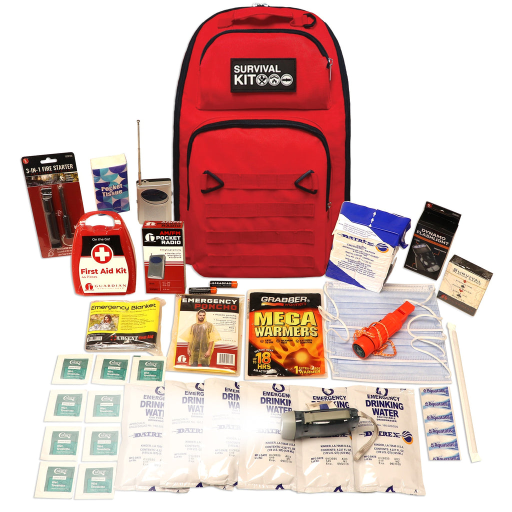 Prepared Survival Kit -  Emergency & Disaster Go Bag