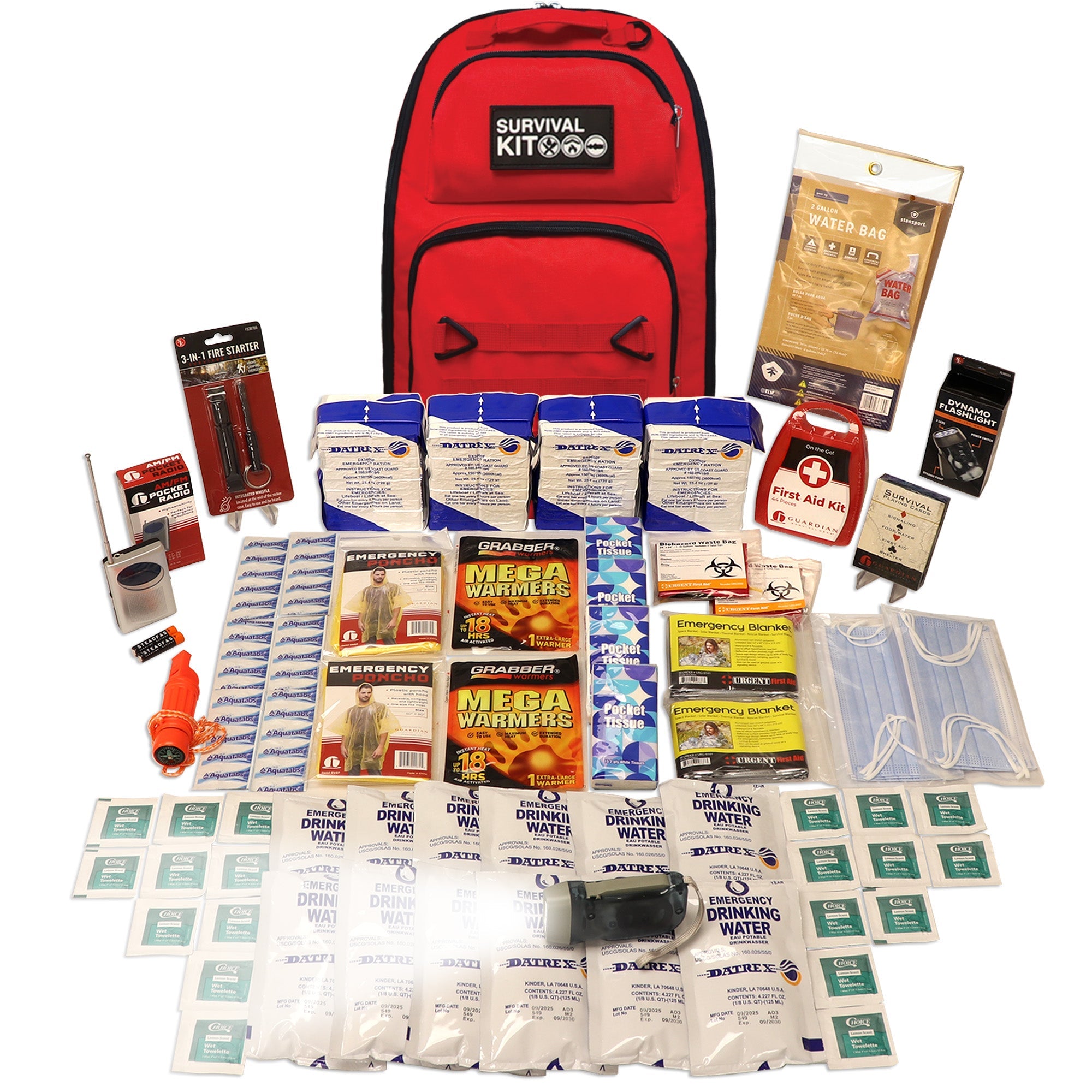 Prepared Survival Kit -  Emergency & Disaster Go Bag