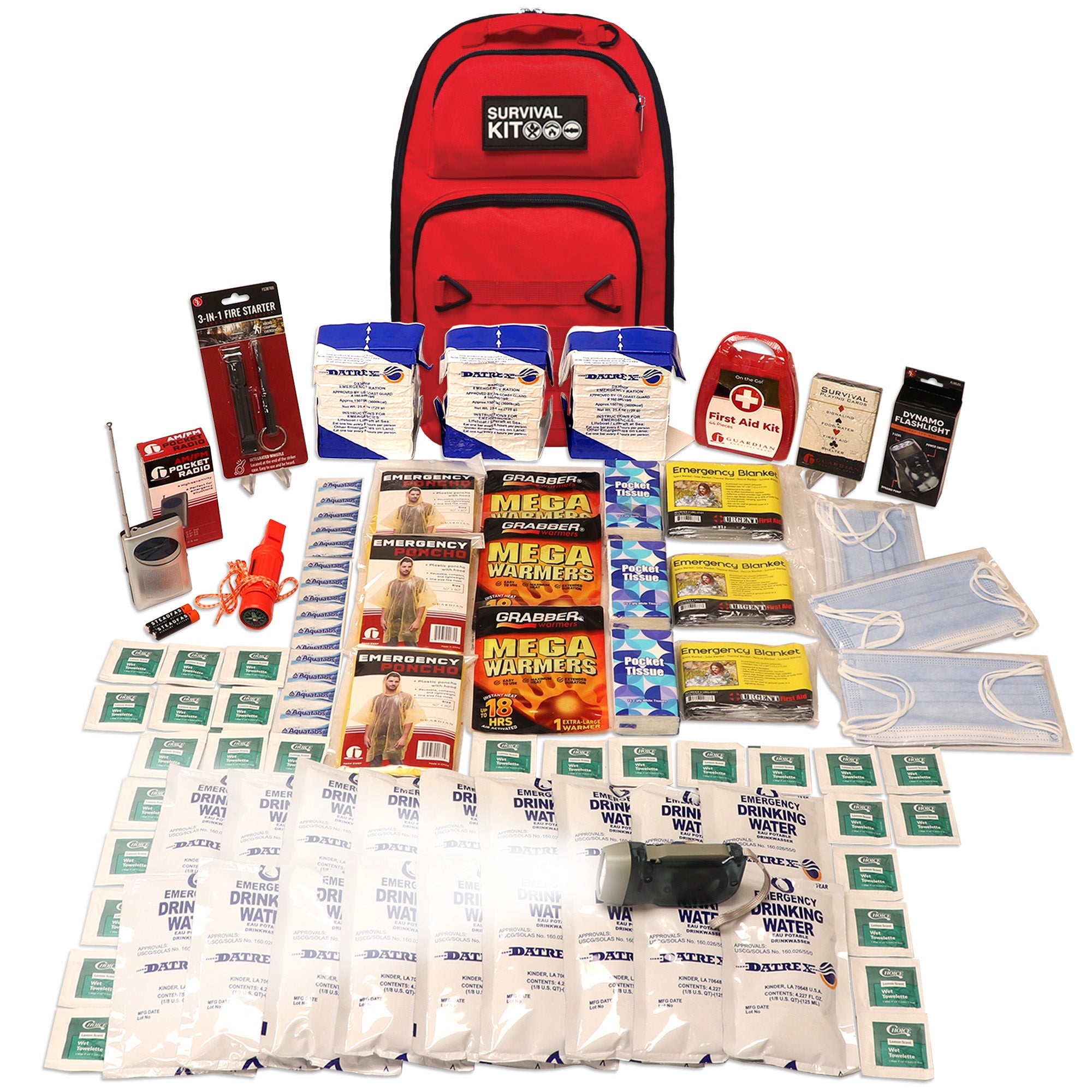 Prepared Survival Kit -  Emergency & Disaster Go Bag