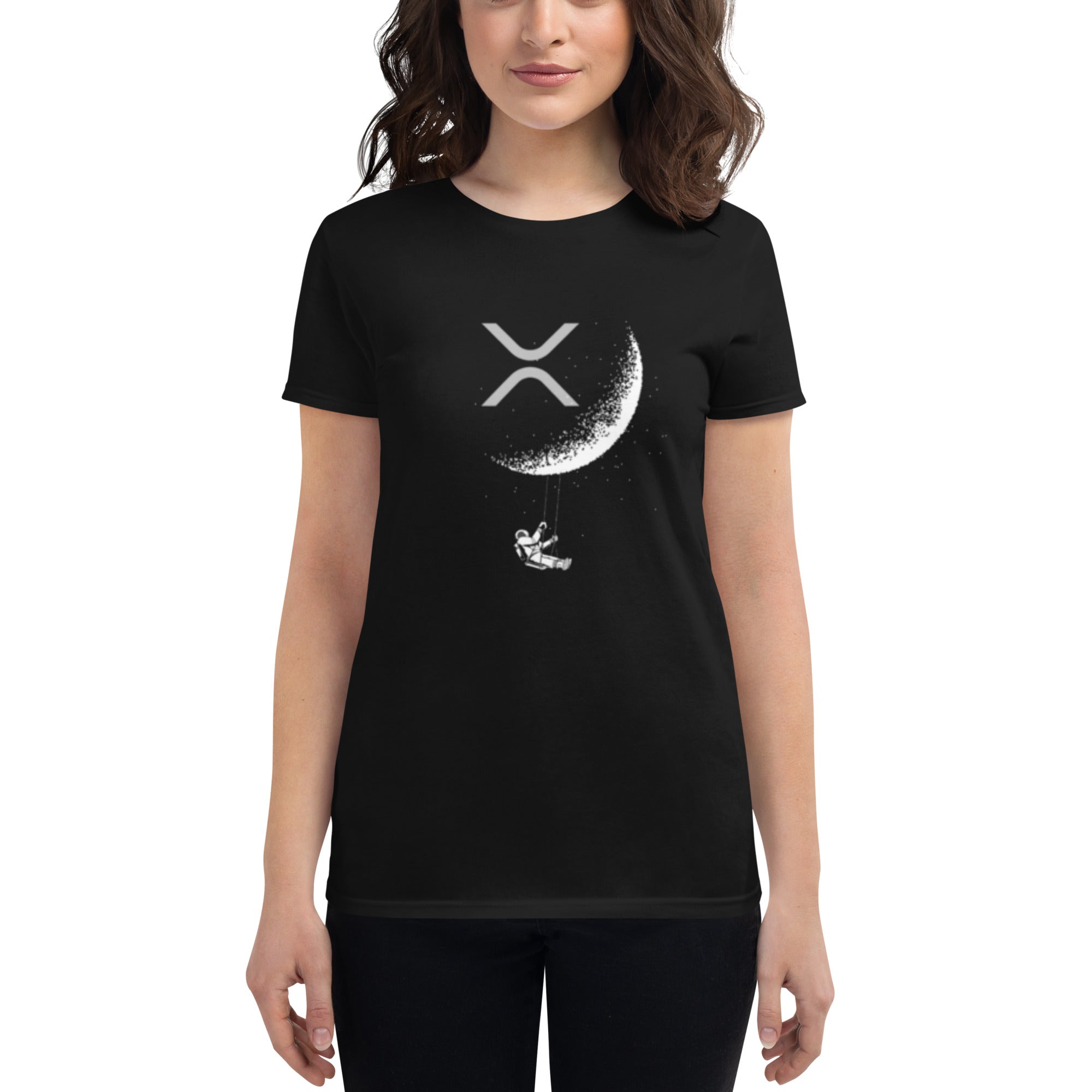 Women's Fitted X-Moon Boy