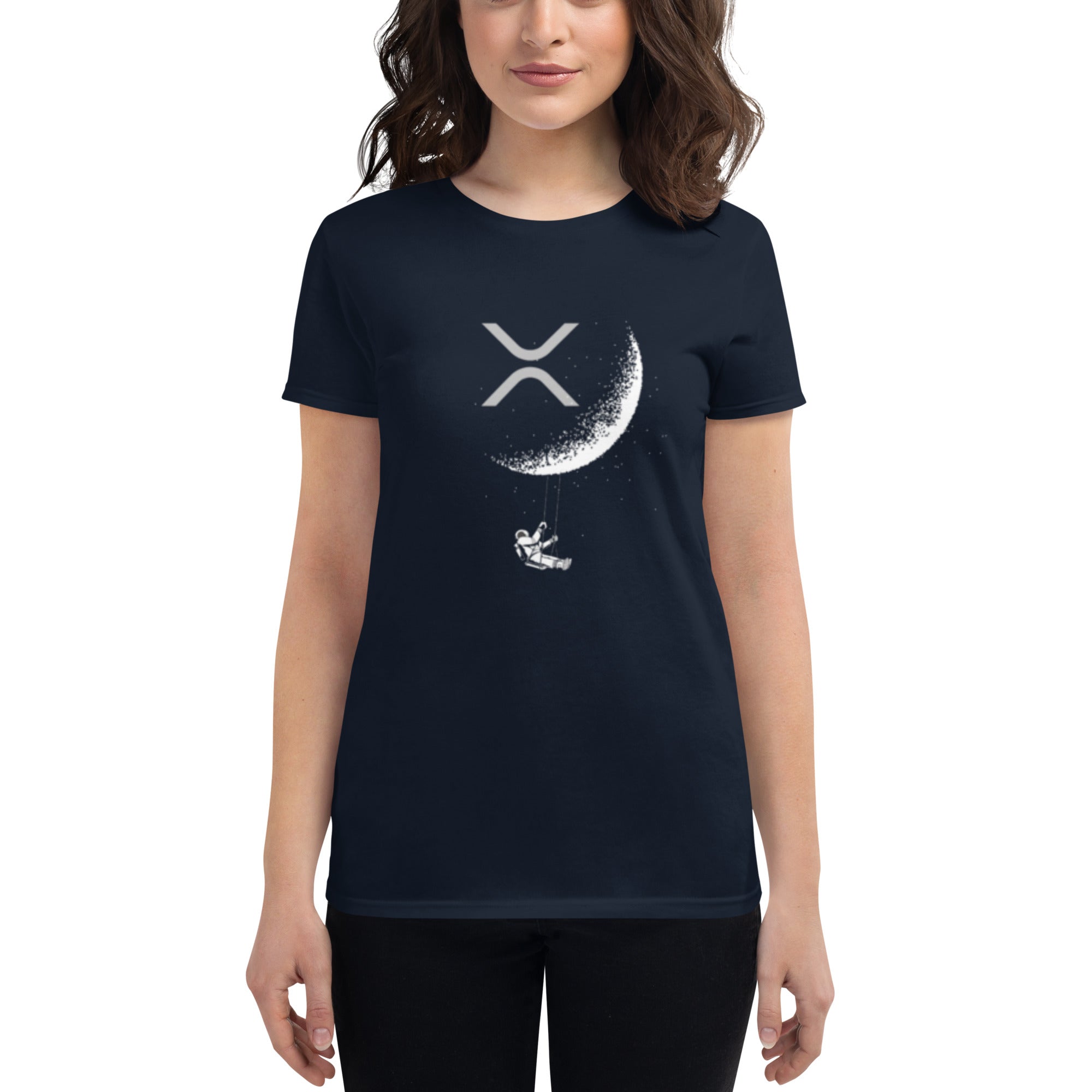 Women's Fitted X-Moon Boy